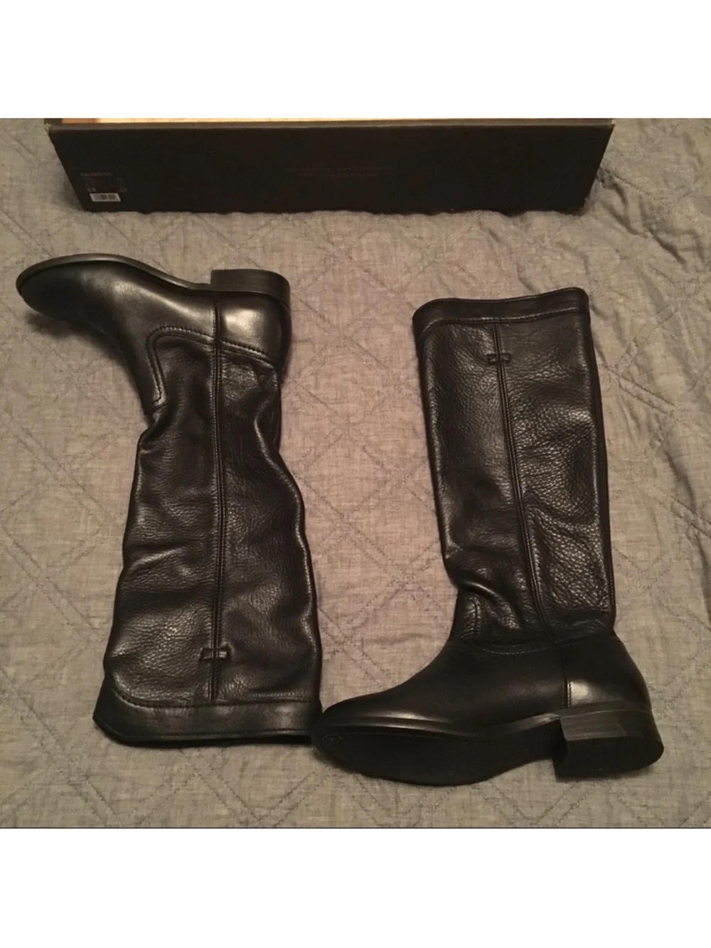Frye Black Leather Riding Boots US 6 NWT